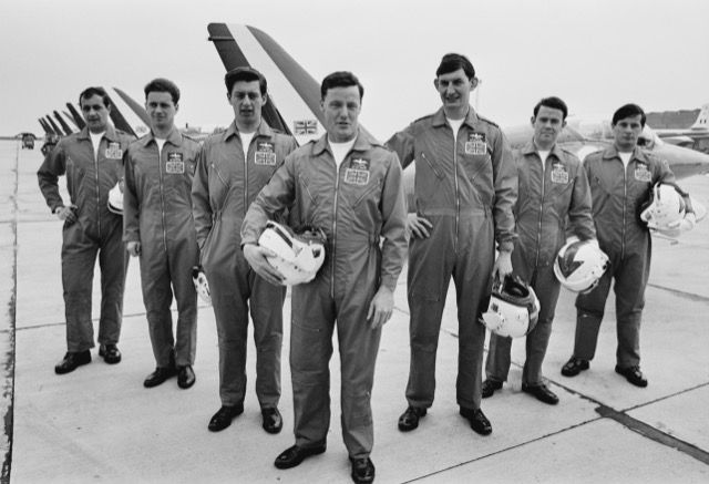 1966 Red Arrows team